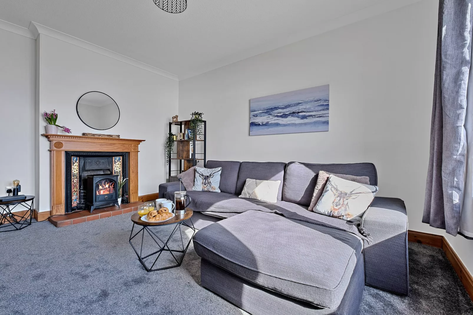 The Sea Cottage-Living room