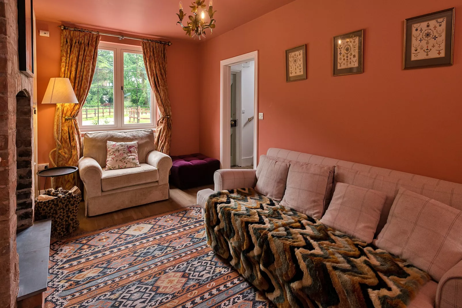 Fox and Hare-Living room