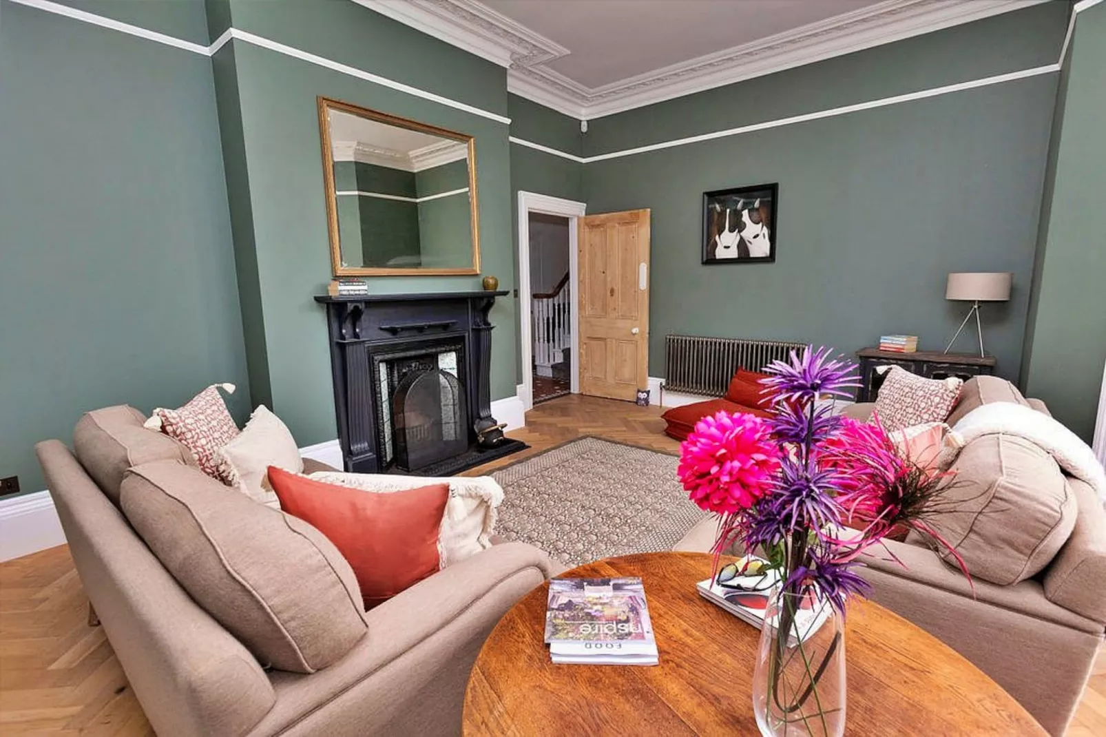 Portland House-Living room
