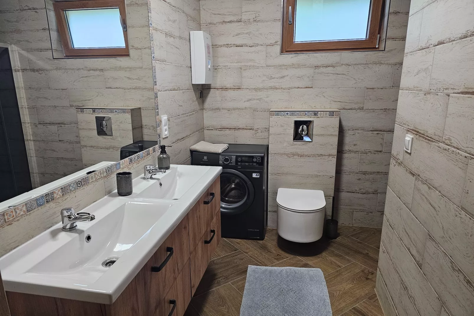 	Domek wakacyjny NIEZAPOMINAJKA dla max 4 osób Grąbczyn-Badezimmer