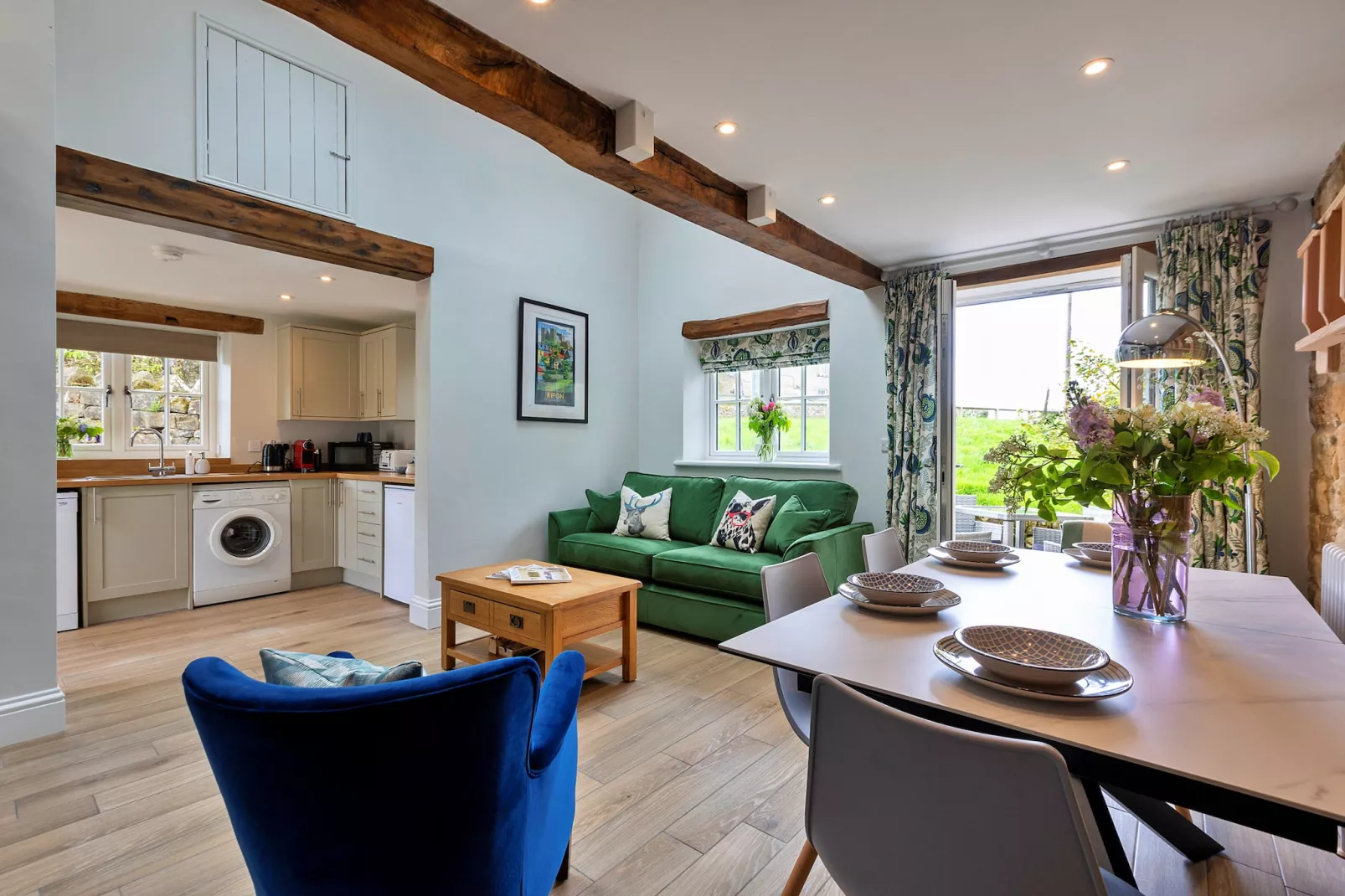 Cherry Cottage Nr Grantley Hall-Wohnzimmer