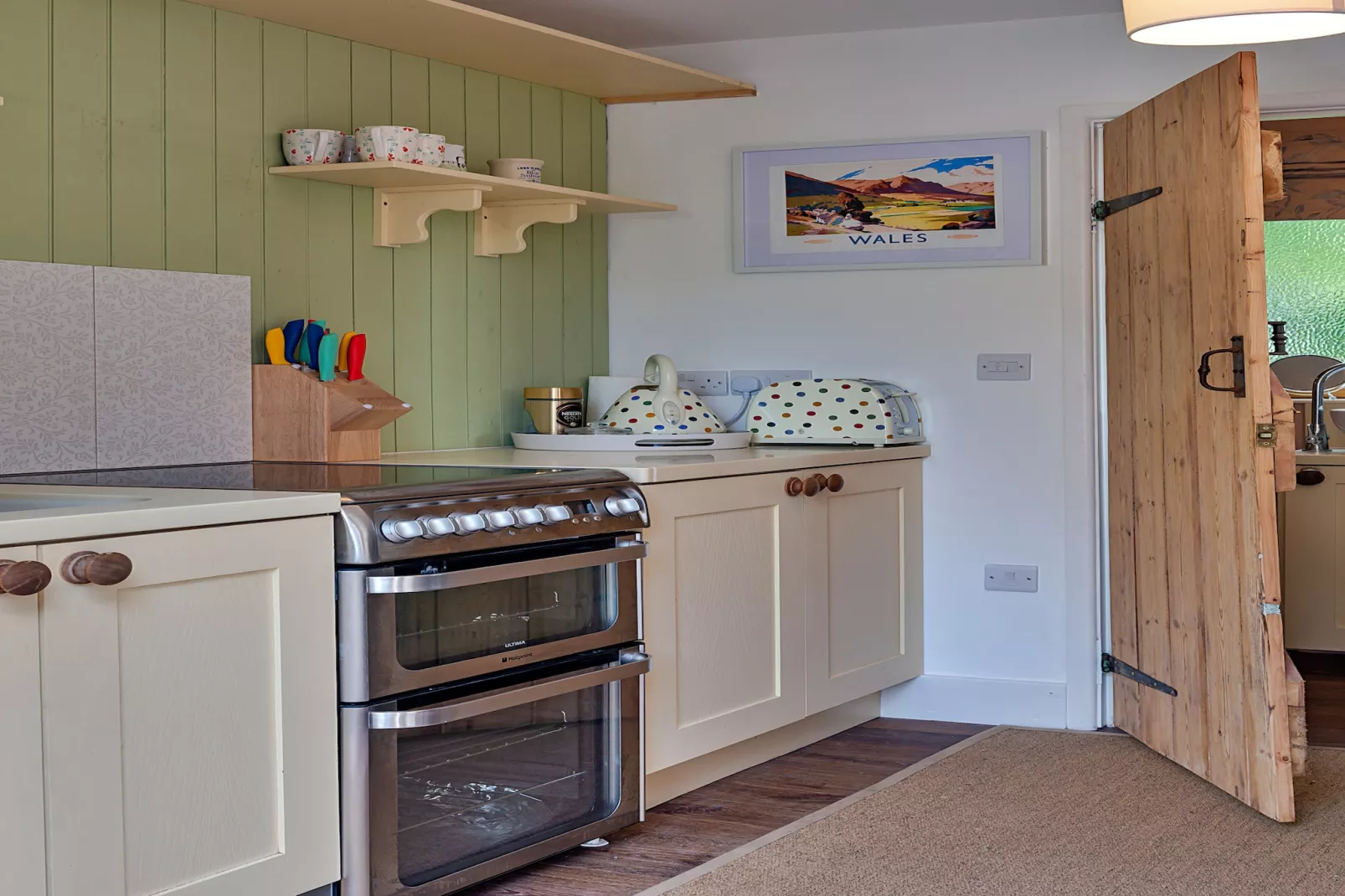 Shrawardine Train Carriage-Kitchen