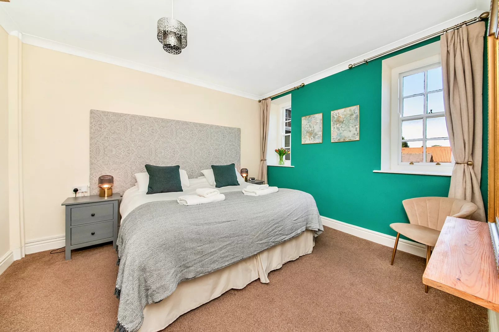 Pennine Hall Apt-Bedroom
