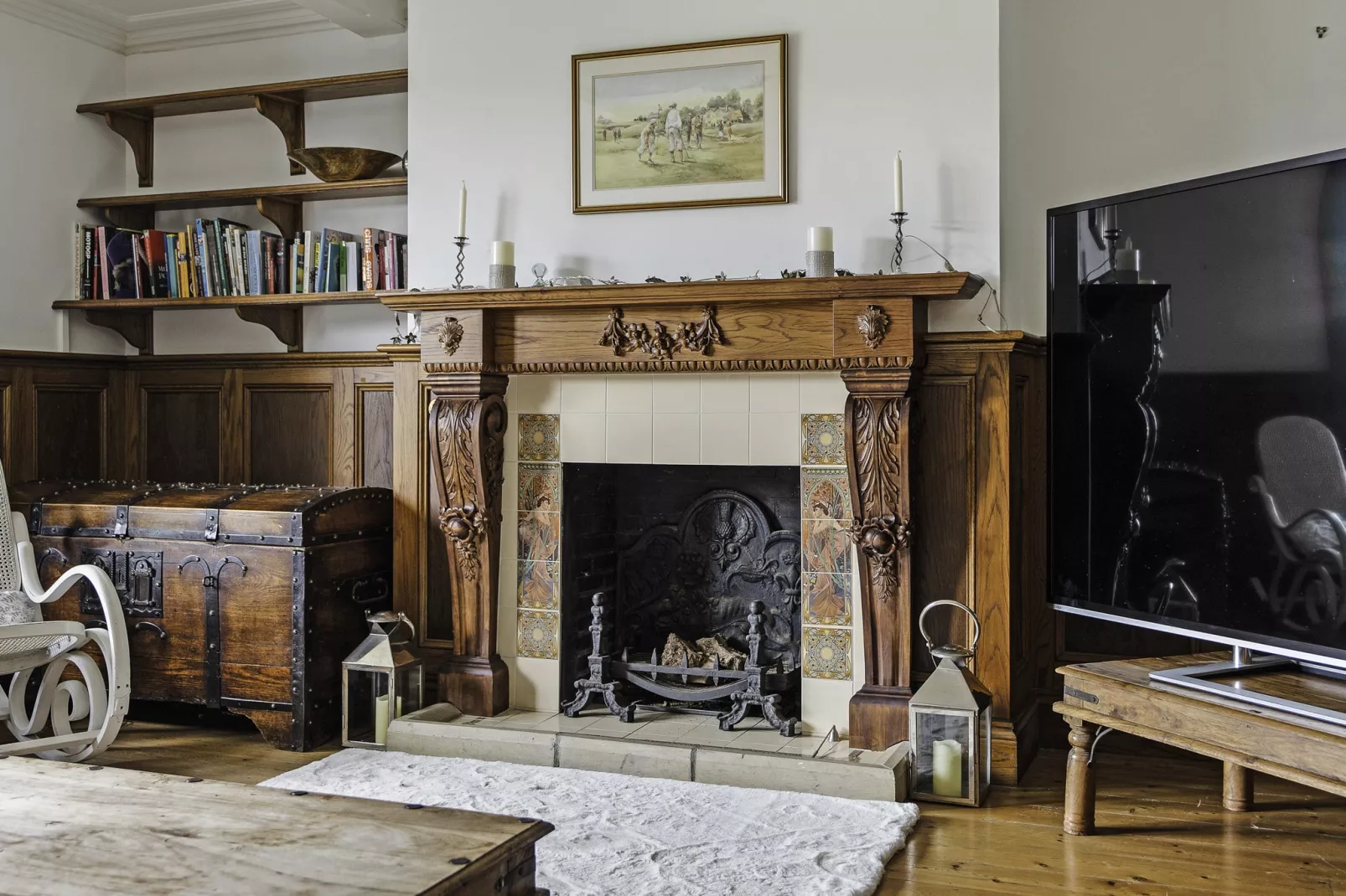 The Old Rectory-Living room