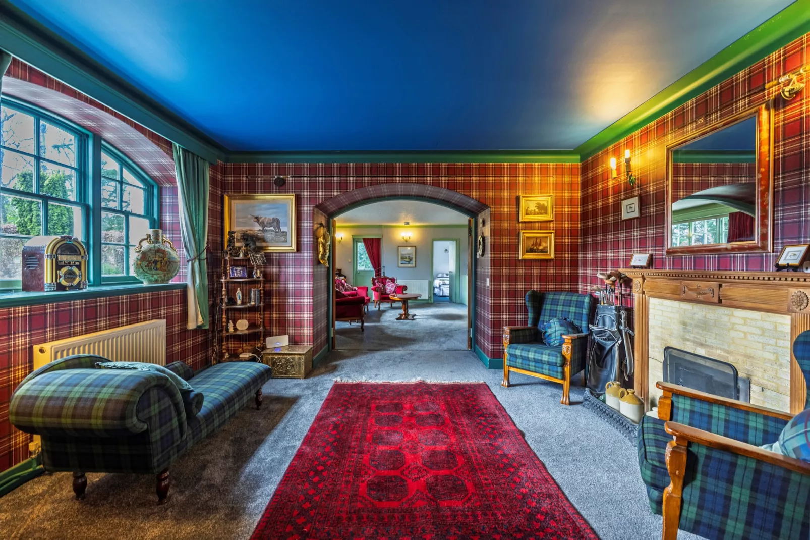 White House Retreat-Wohnzimmer