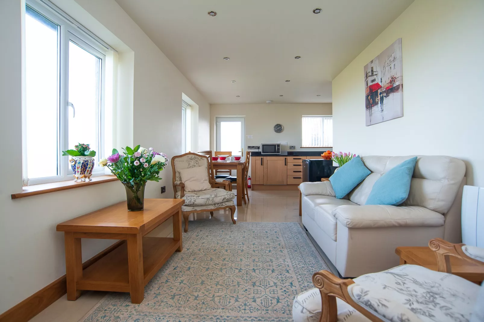 Picton Lodge - Sea Views-Living room