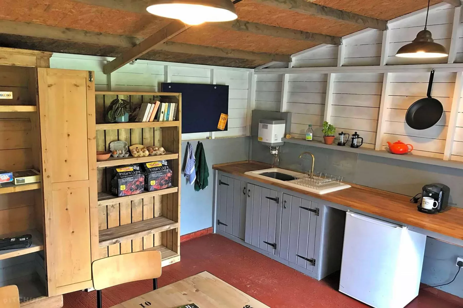 Lilypad Bell Tent-Kitchen