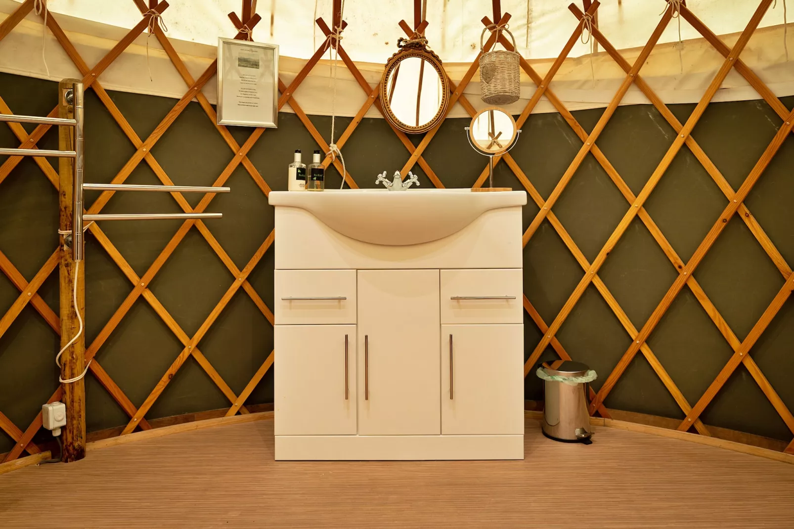 Bramble Yurt-Salle de bain