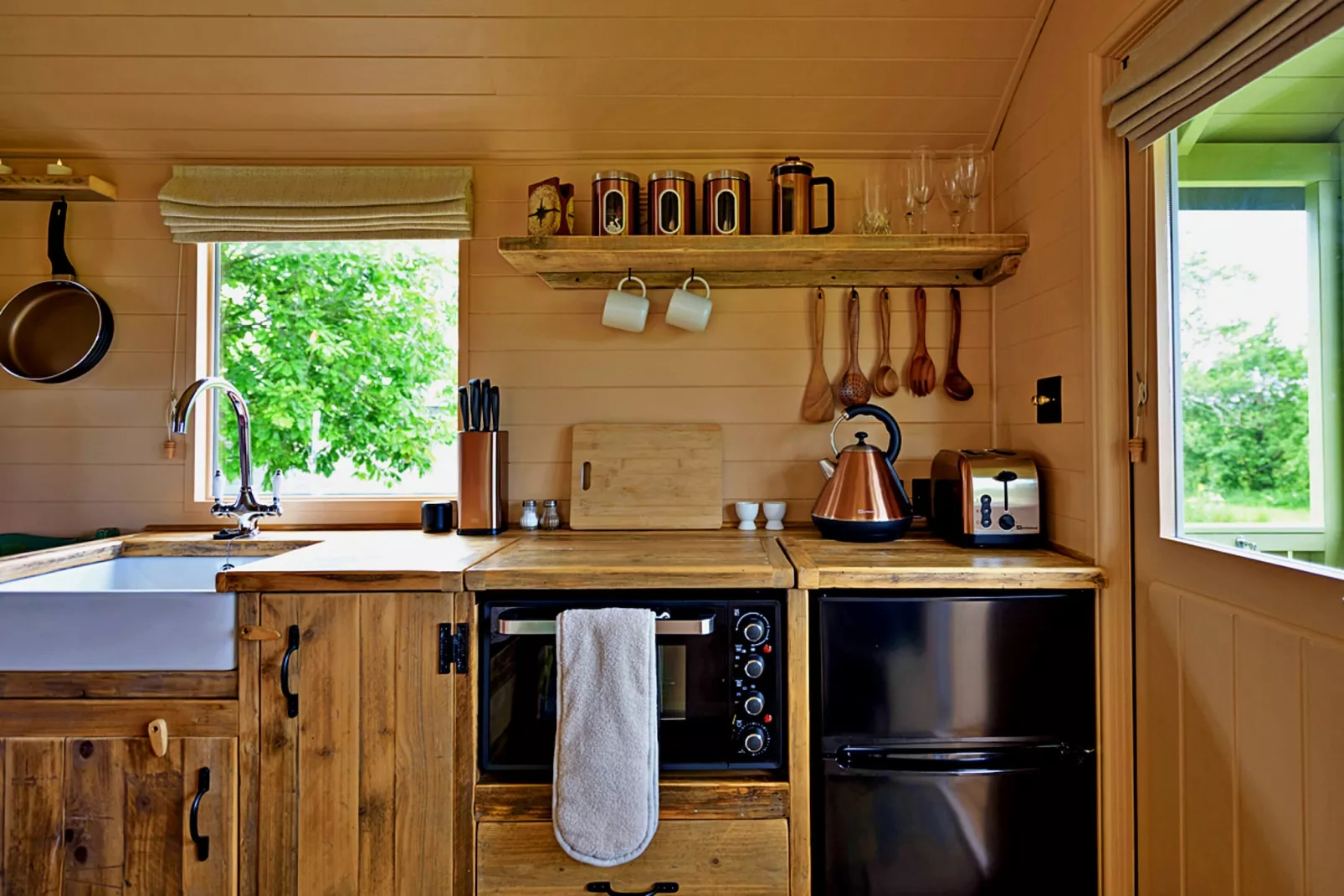 'Marared' Gypsy Hut-Küche