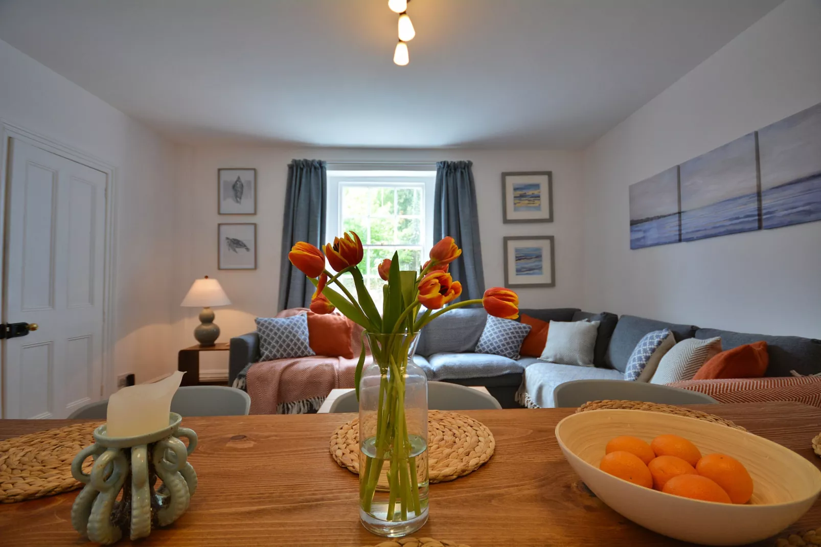 Woodleigh, Cawsand-Wohnzimmer