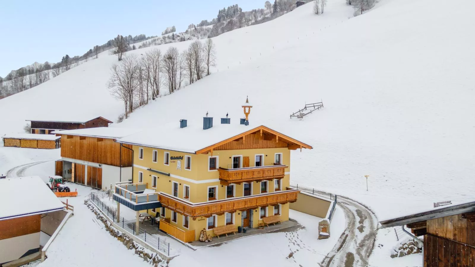 Saalachblick-Exterior winter