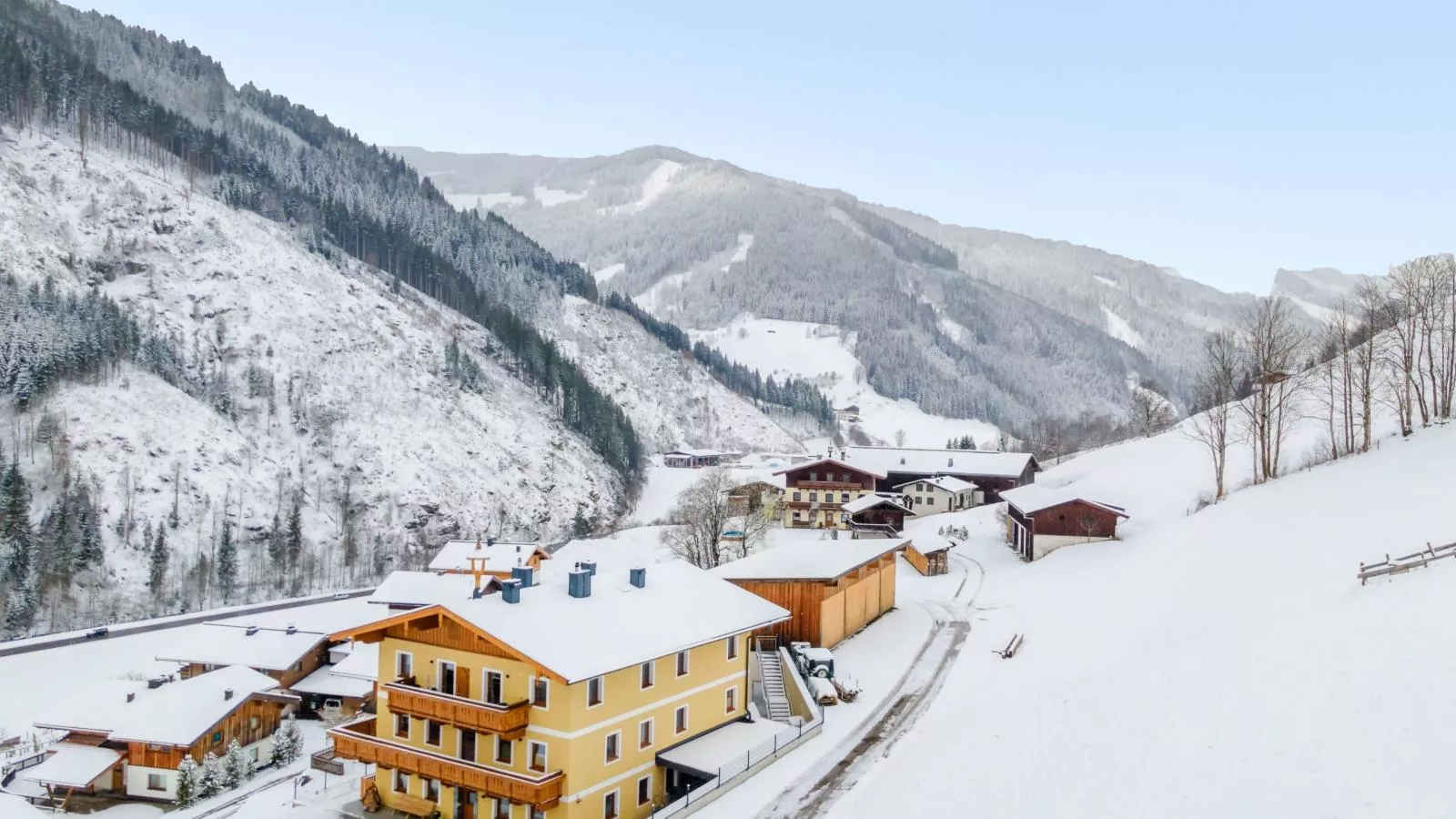 Saalachblick-Exterior winter