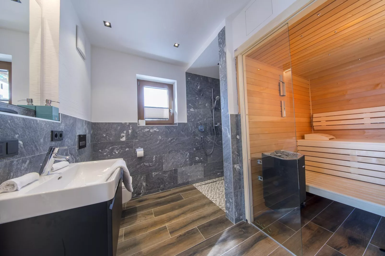 Nationalpark Chalet Kristallwand-Bathroom