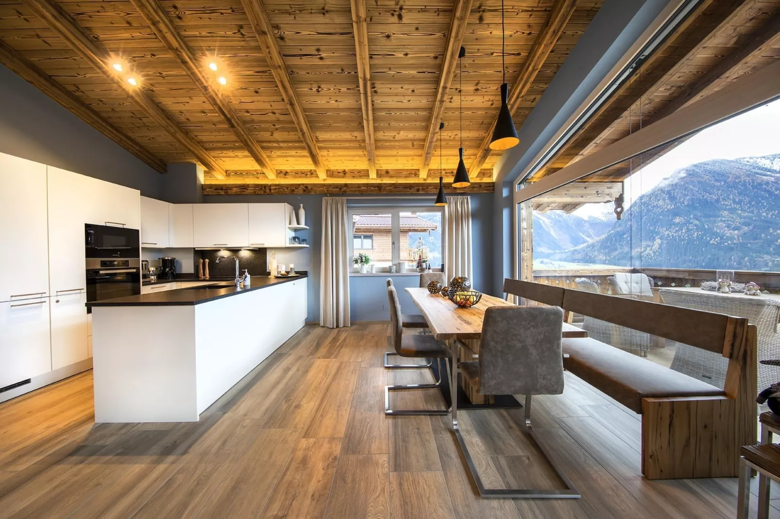Nationalpark Chalet Törlspitze-Kitchen