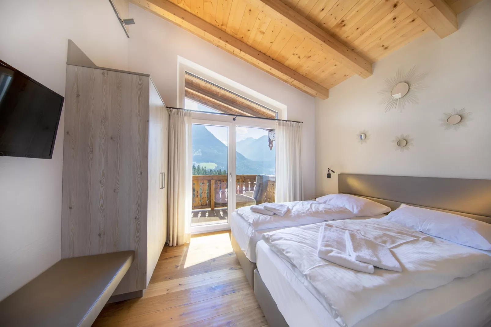 Nationalpark Chalet Pillewizer-Bedroom