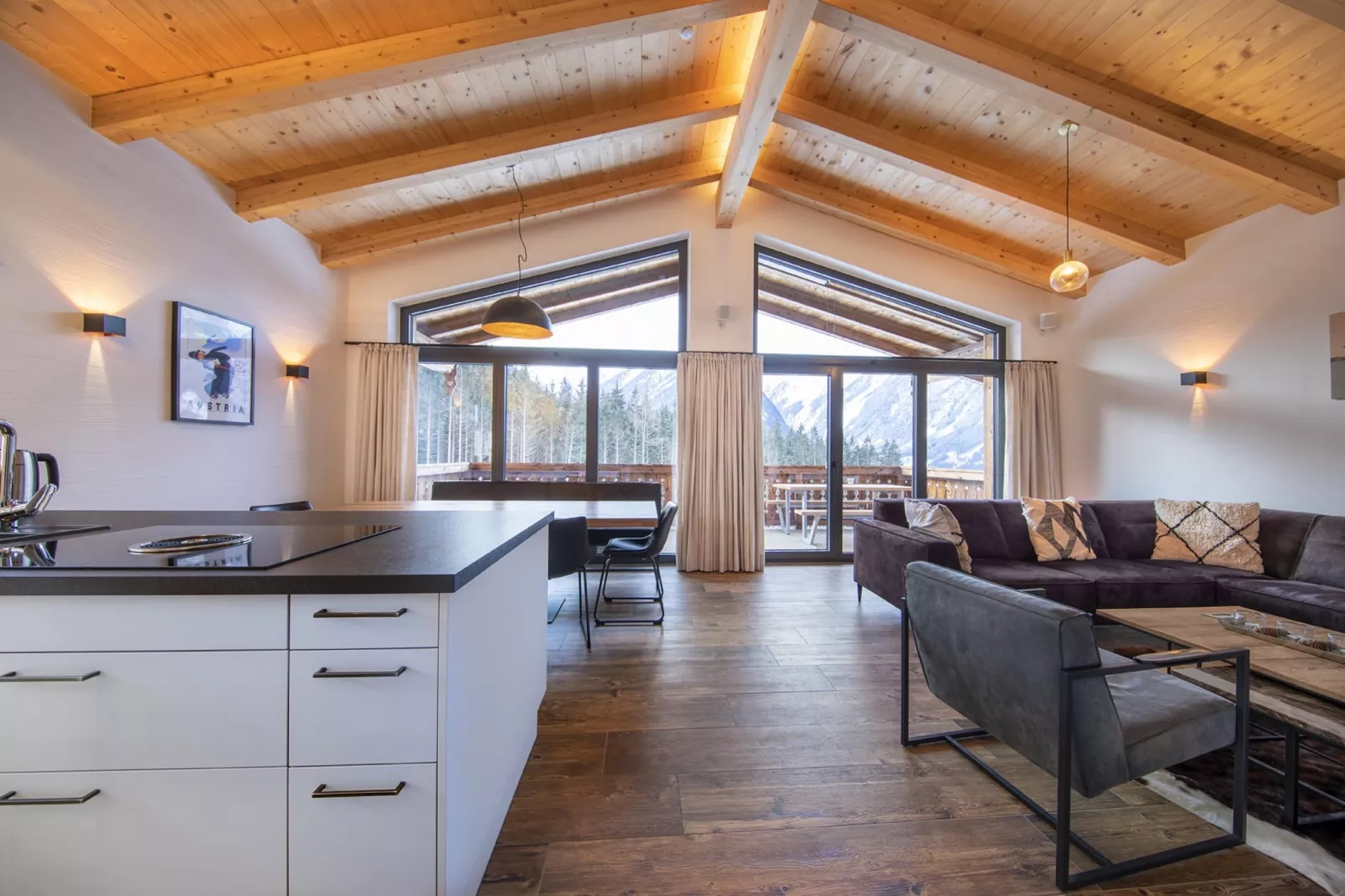 Nationalpark Chalet Daberspitze-Kitchen