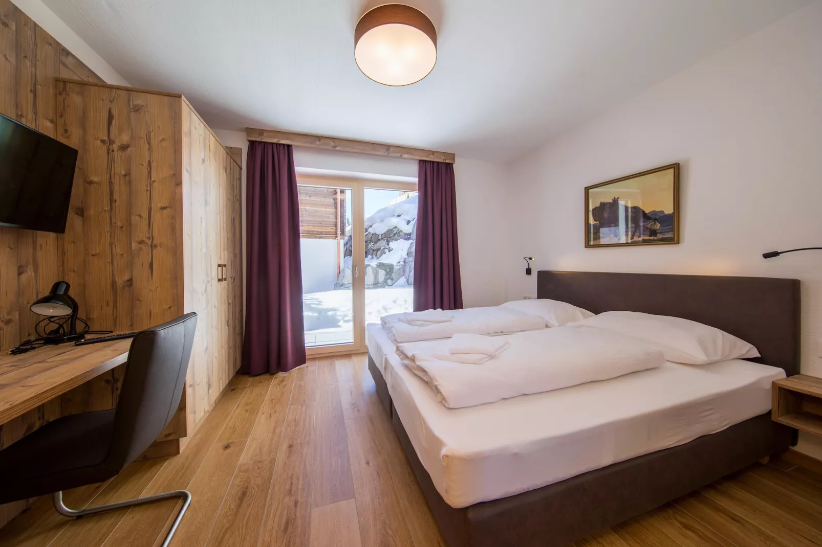 Nationalpark Chalet Quirl-Bedroom