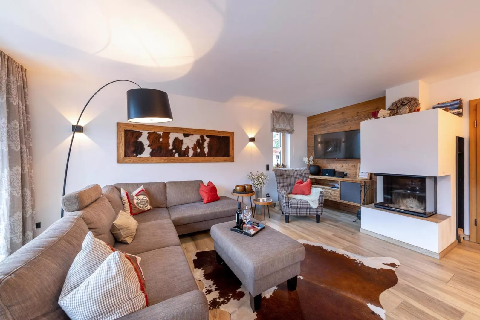 Nationalpark Chalet Schlieferspitze-Living room