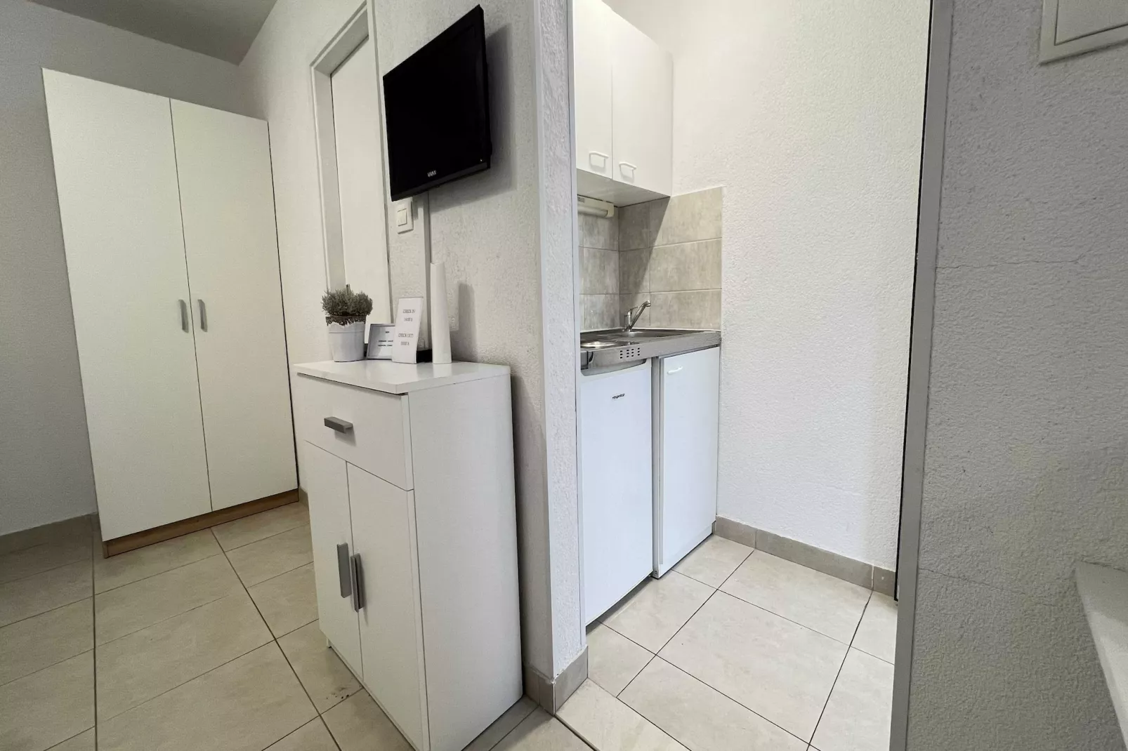 Apartmani Vela Makarska - Superior Studio Apartment-Bedroom