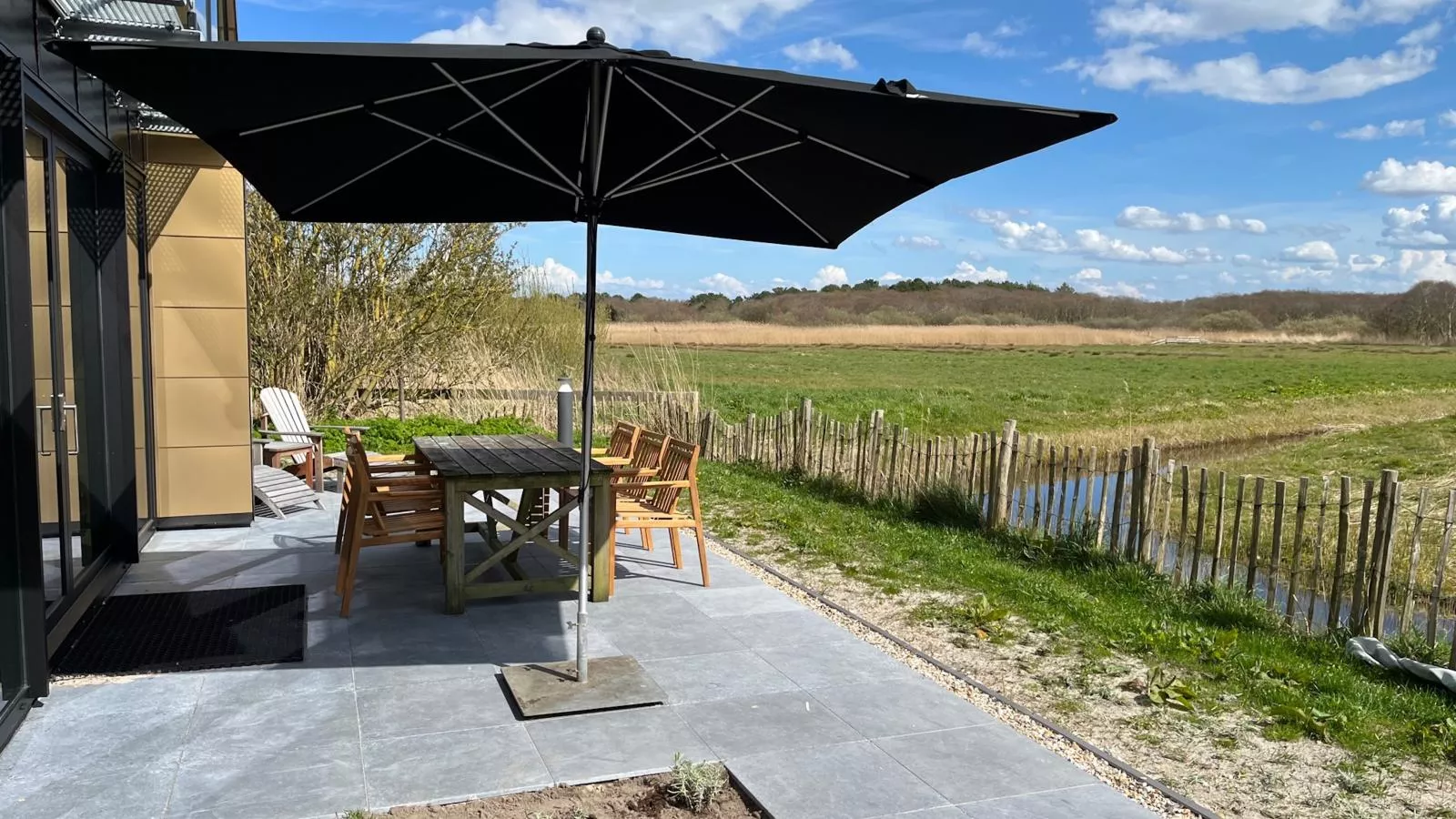 De Bonte Specht-Balcon-terrasse