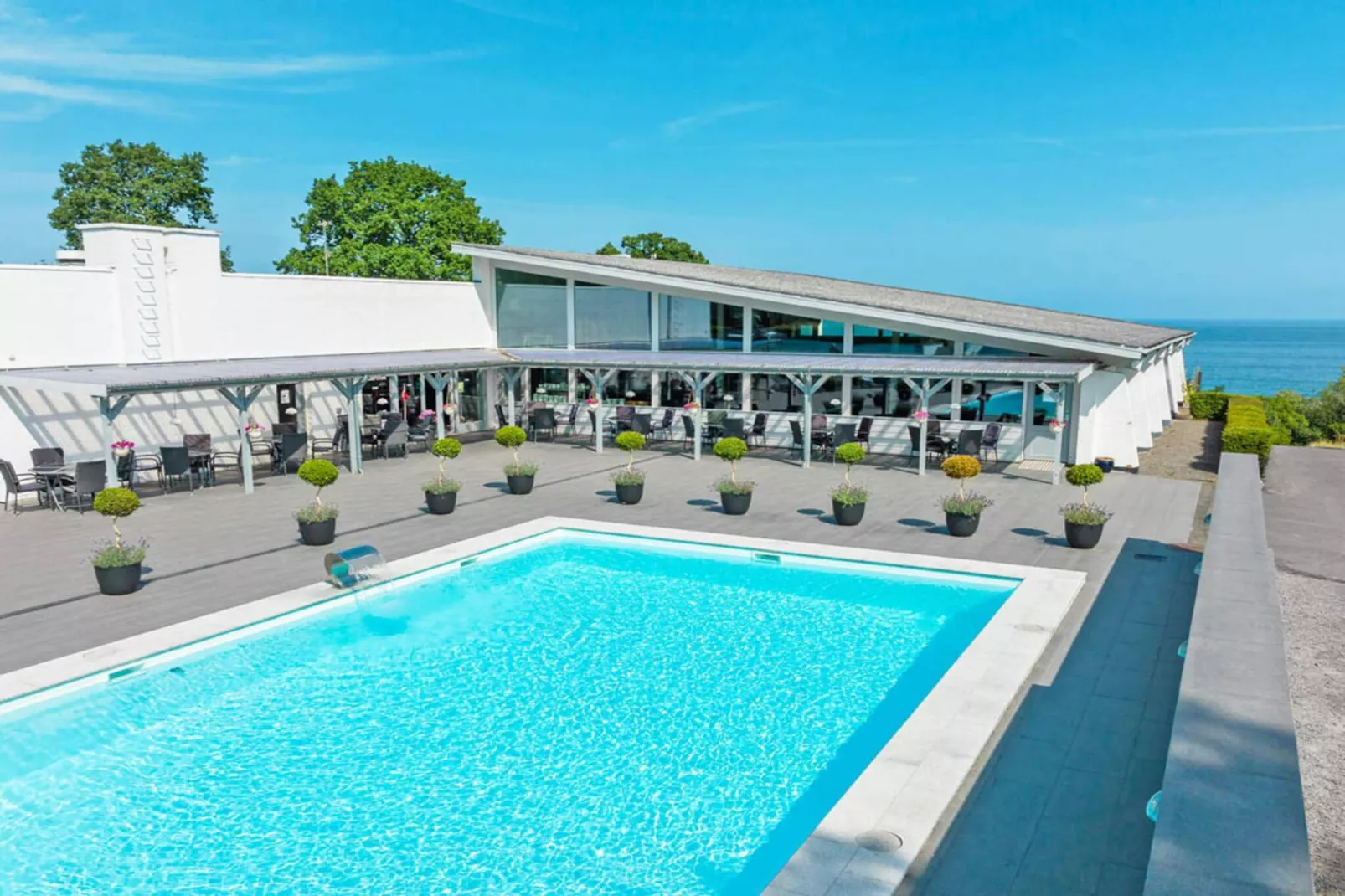Maison de vacances pour 4 a Allinge-Piscine