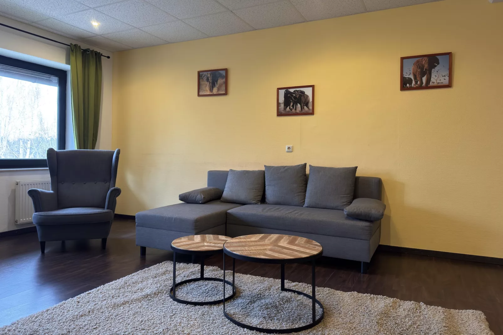 Residence Park am Schweriner See / 2-Raum-App im 2 Stock 60 qm-Living room
