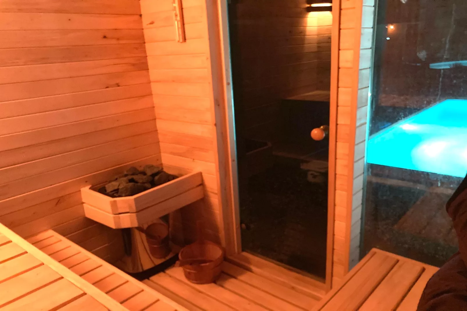 Dom wakacyjny z basenem w Swinoujsciu-Sauna