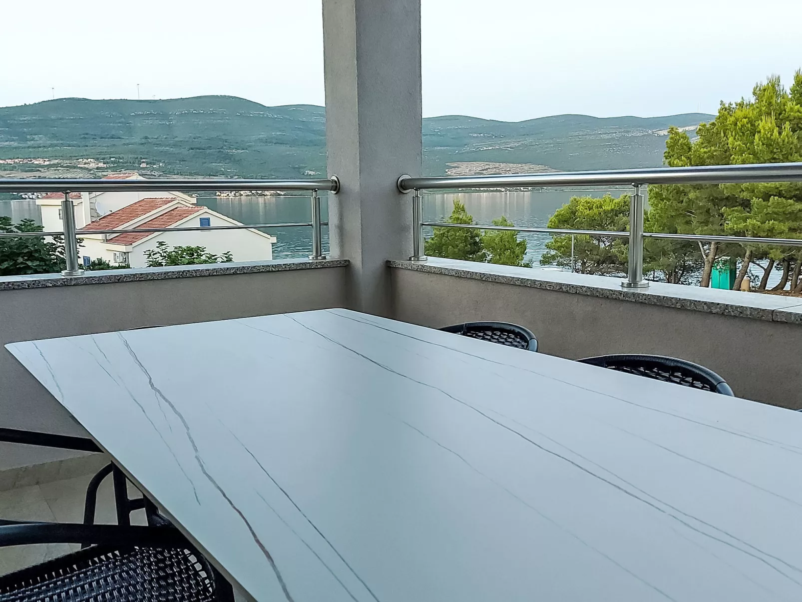 Sea Front Villa Lucija-Outside
