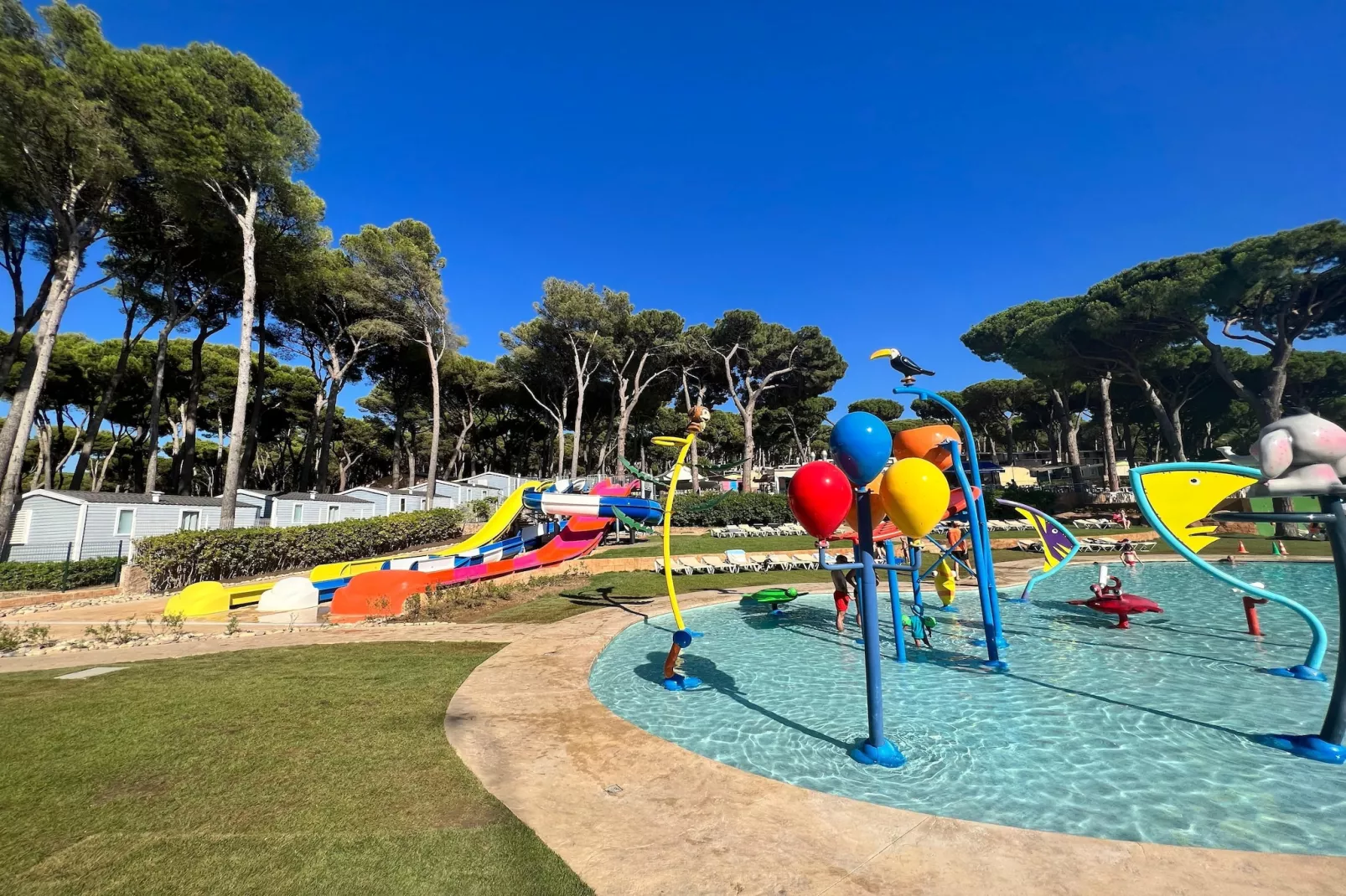 CAMPING INTERPALS- Bungalow Sa Riera-Pool