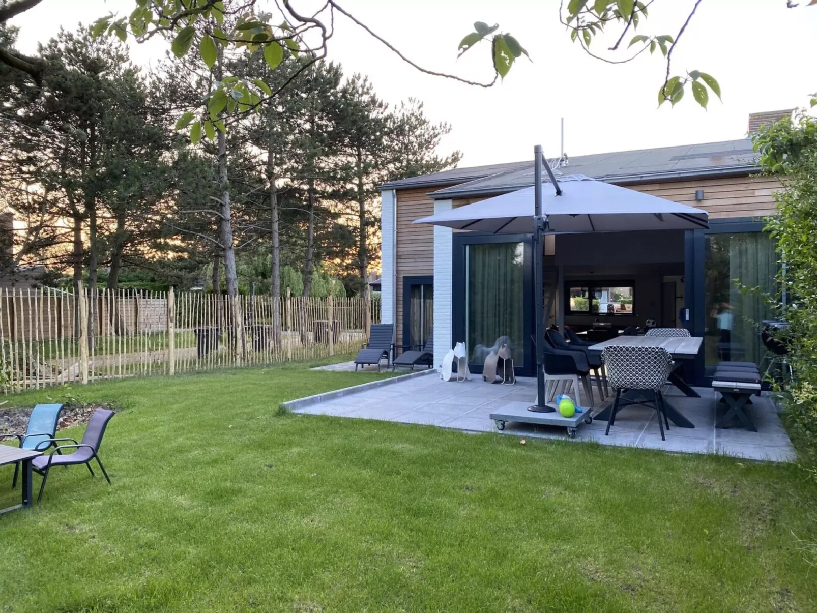 Seascape Wellness Nieuwvliet-Bad-Draußen