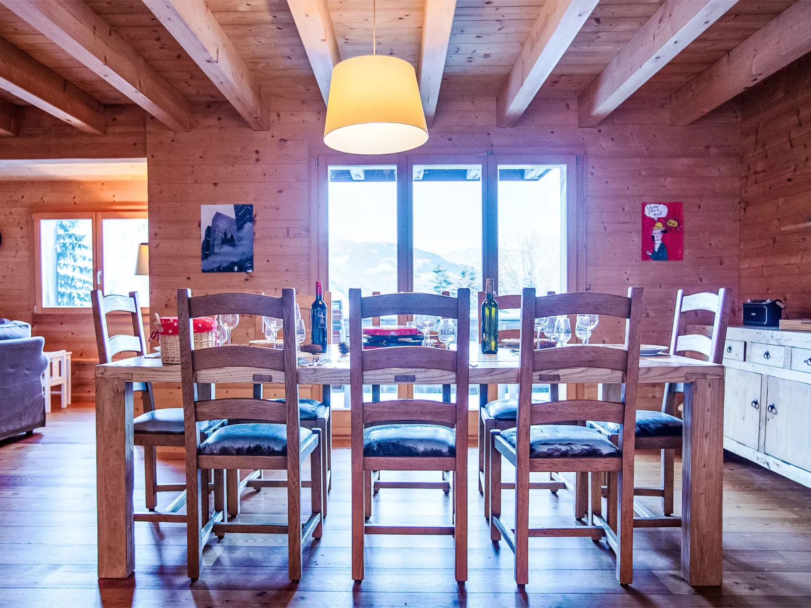 Chalet Casablanca-Drinnen
