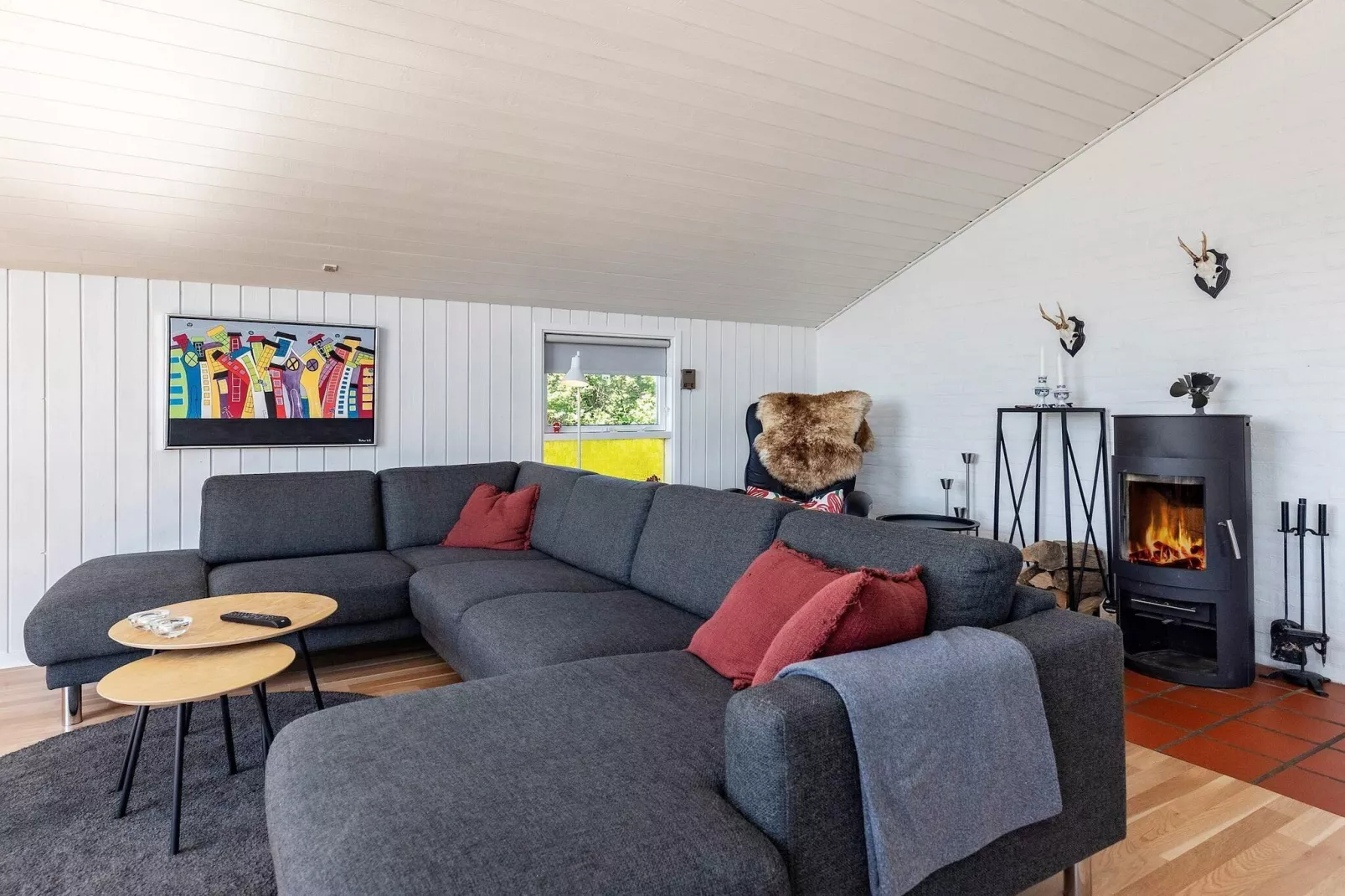 Cozy holiday home in Lokken, by sea-Indoor
