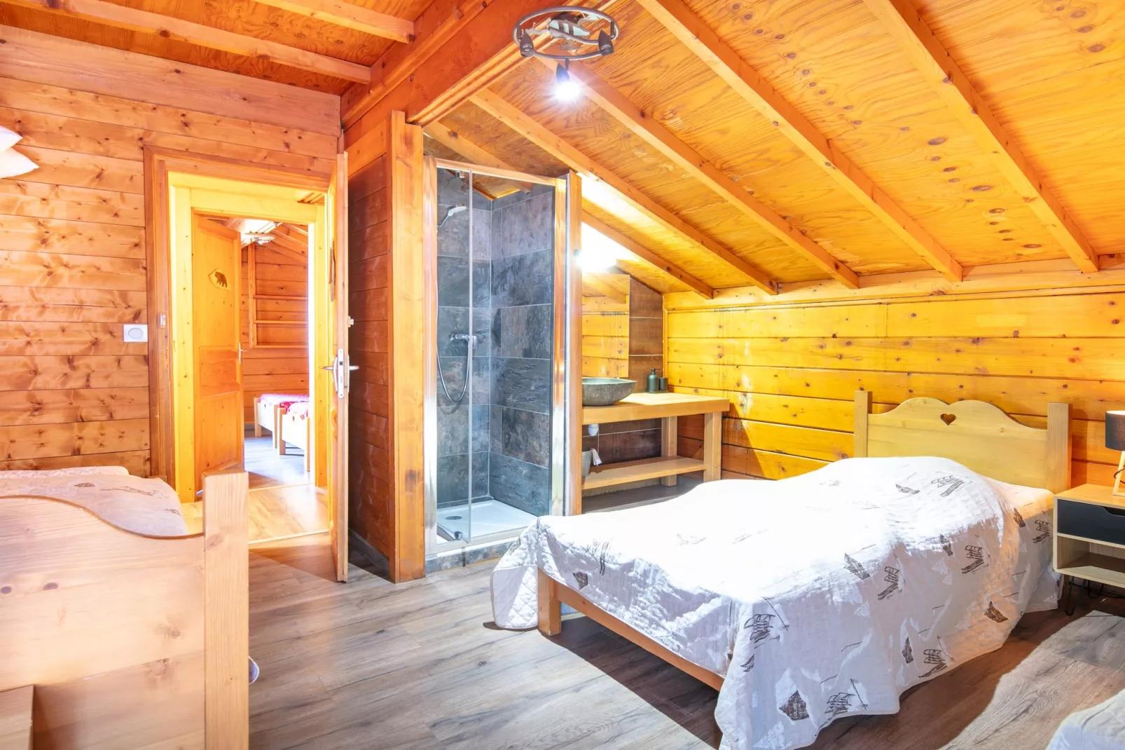 Chalet Le Ponton - 5P9-Bedroom