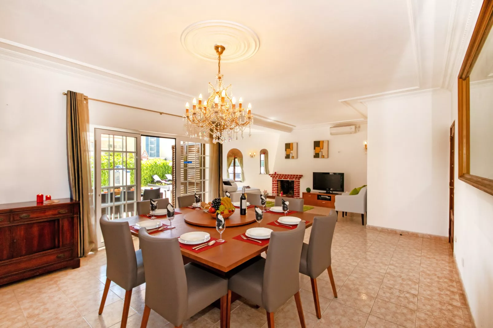 Villa Morais-Esszimmer