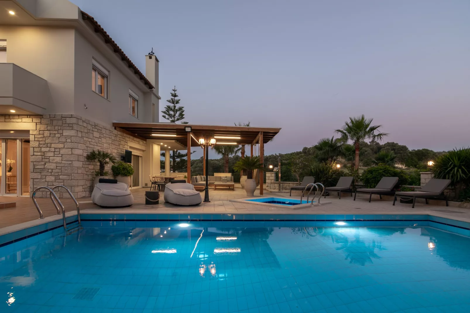 Kipo Paradiso stone villa-Pool