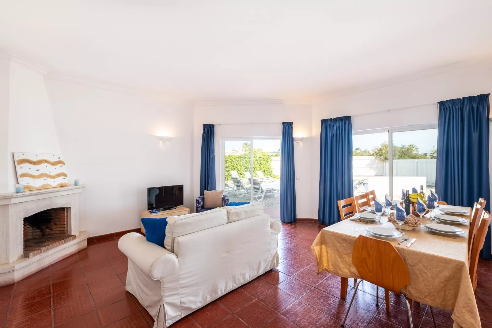 Villa Bermudas-Living room