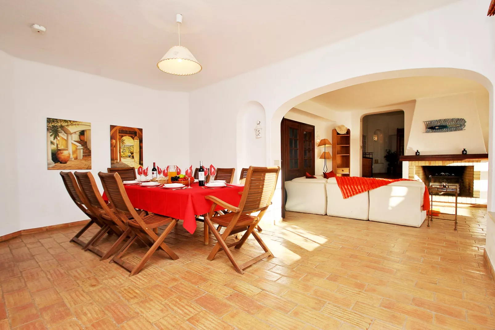 Villa Mauritius-Dining room