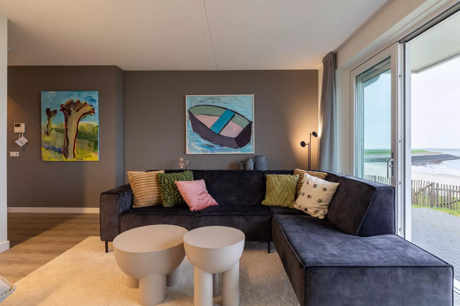Appartement Vista Maris - Havenweg 8-28  Sint-Annaland-Living room
