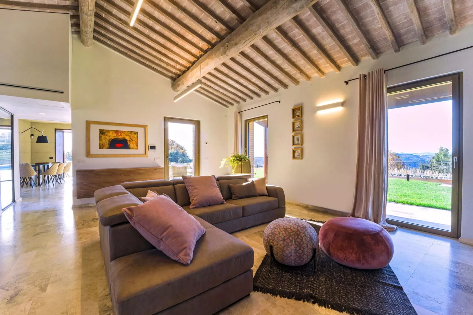 Villa Fibbiano-Living room