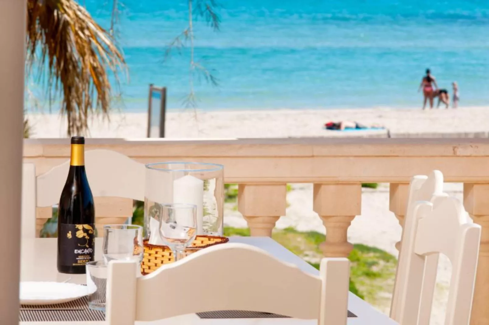 Apartamento playa Primera planta  2.3-Terrace balcony