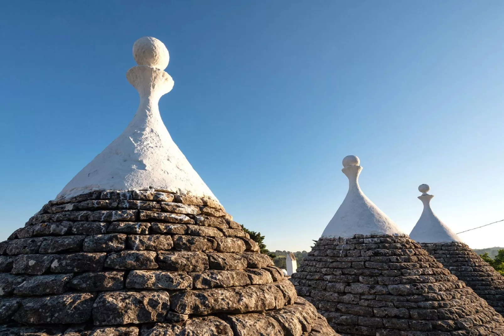 Trulli Fogge di Sauro-Außenbereich Sommer