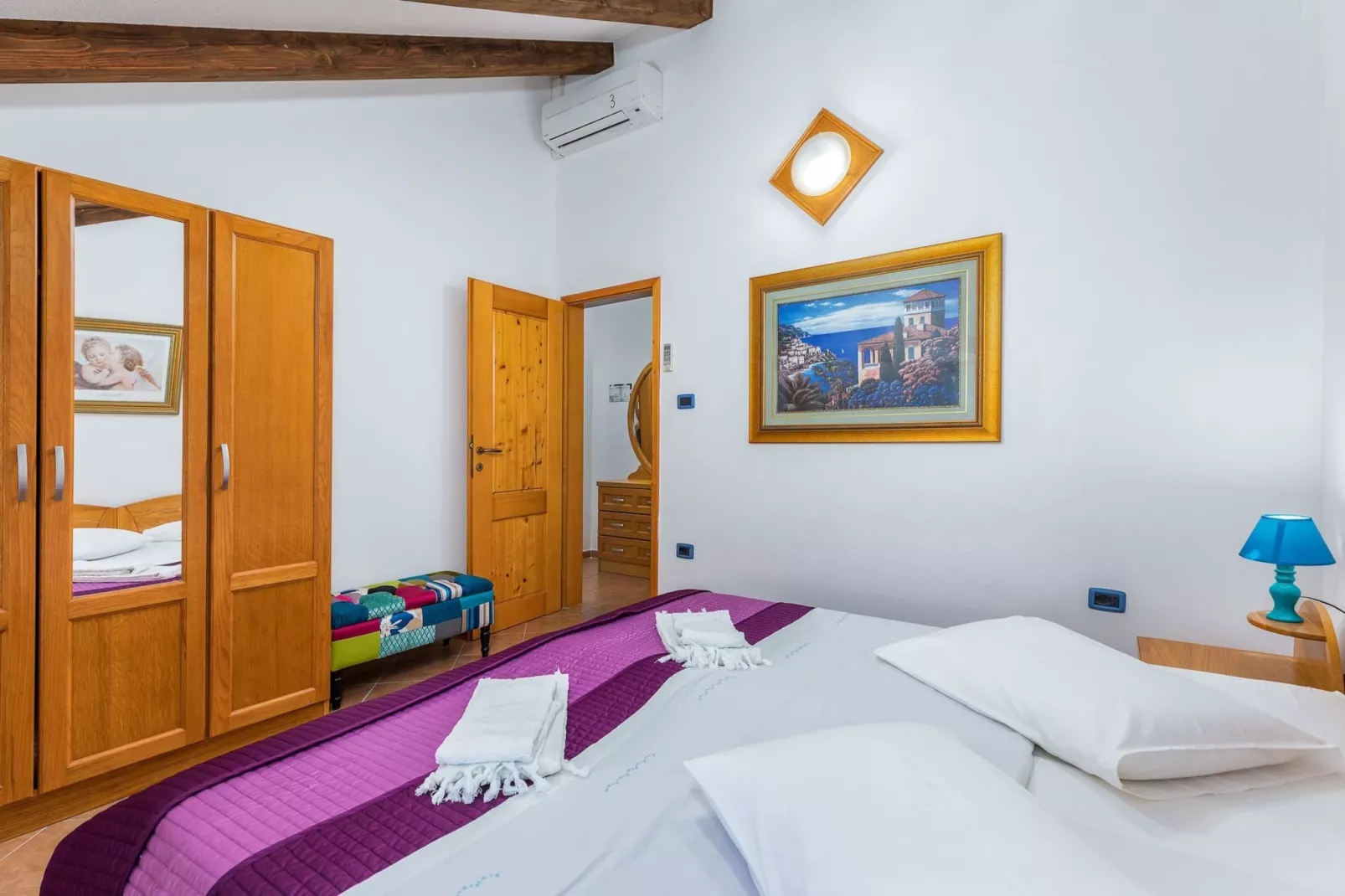 Apartment Venezia (4+2) - Lungomare Cres-Schlafzimmer