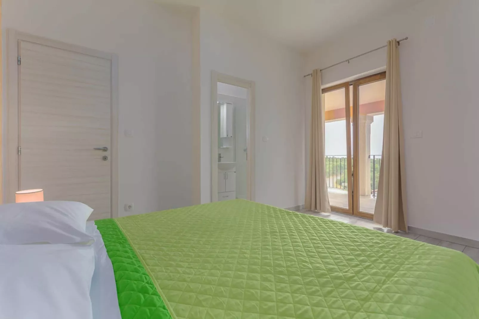 Santa Lucia - Villa with Private Pool & Sea View-Bedroom