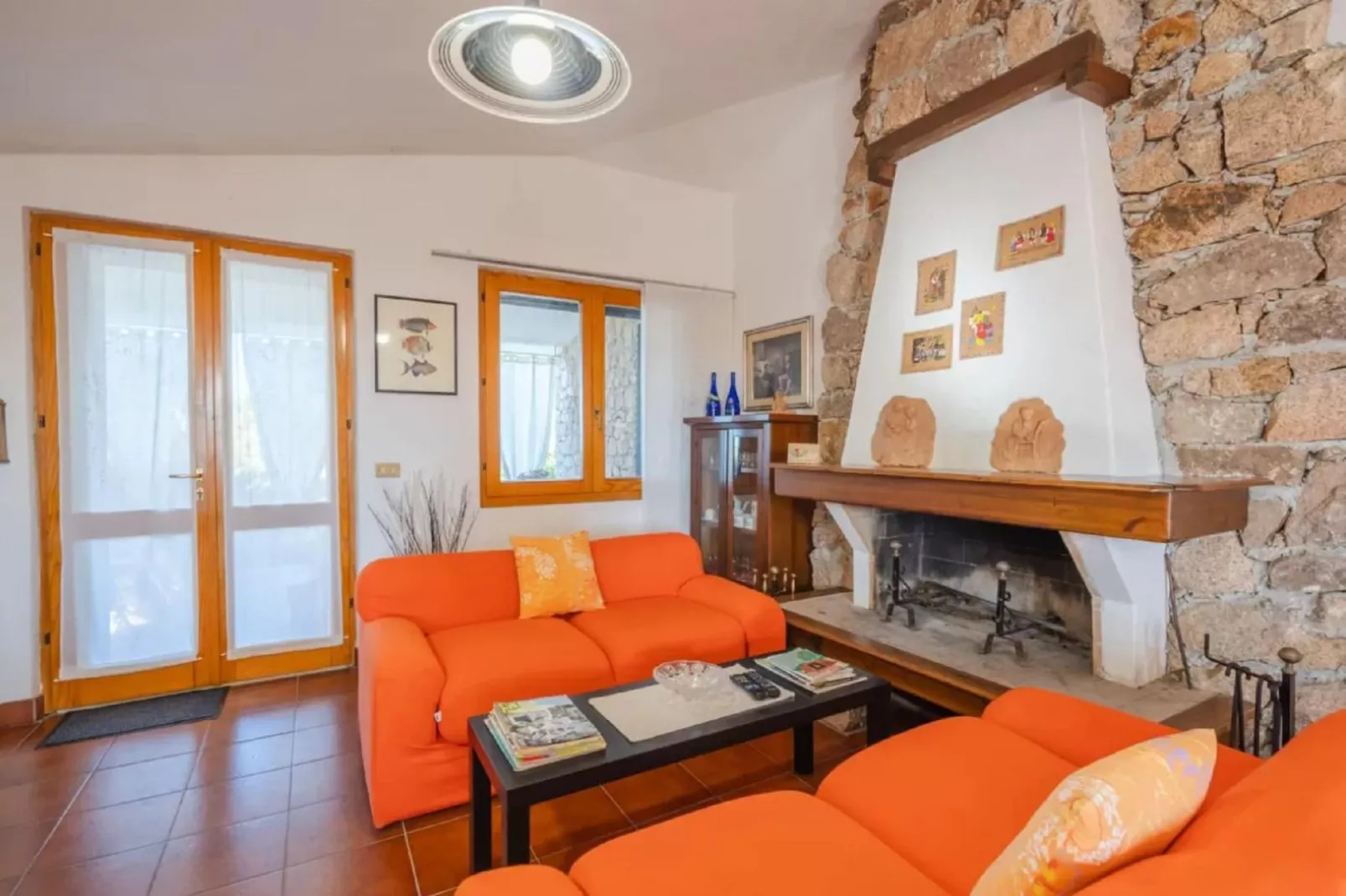 Casa Li Feruli-Living room