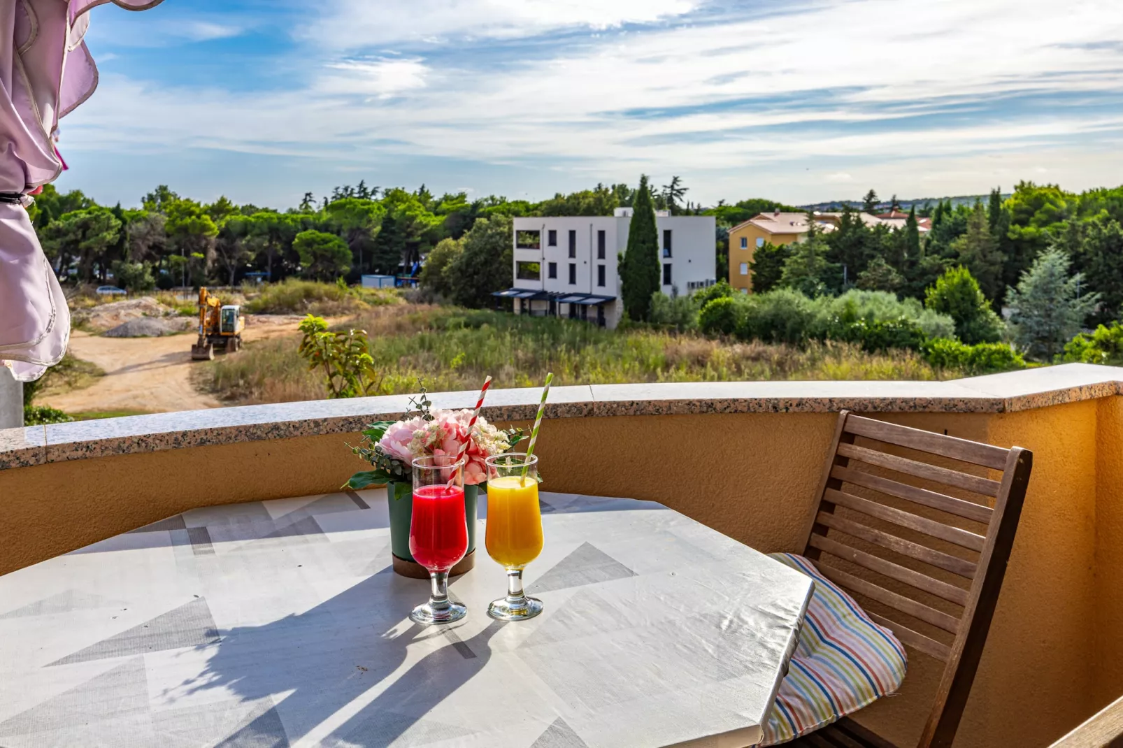 Mijic Studio 3 - 250 m from the Beach-Terrace balcony