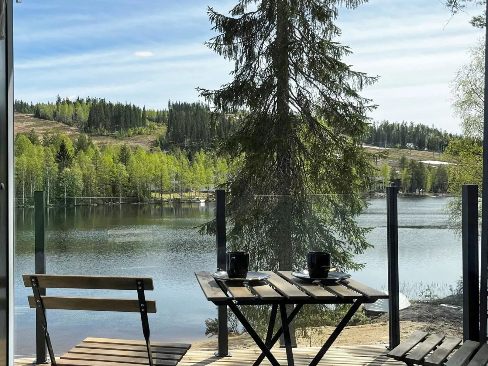 Rakkaranta d, beach house, two skipasses-Dehors