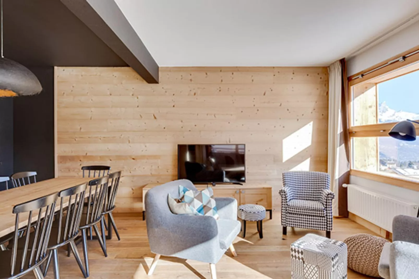 COMBLOUX Les Fermes du Mont Blanc - D50P-Living room