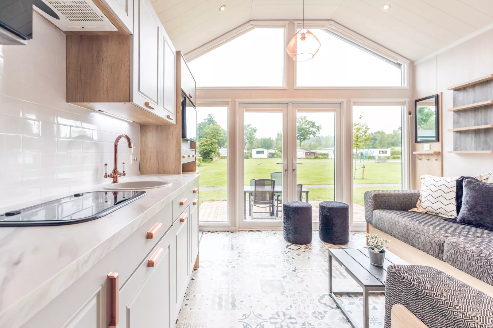 Tinyhouse 'Egel' | 2 - 4 persons-Kitchen