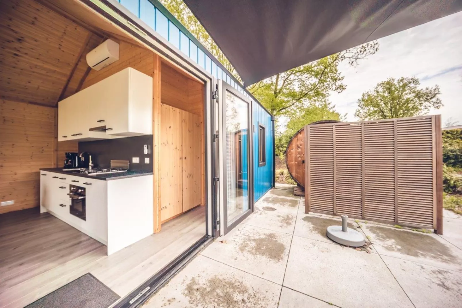 Jachtchalet with sauna | 2 - 4 pers-Küche