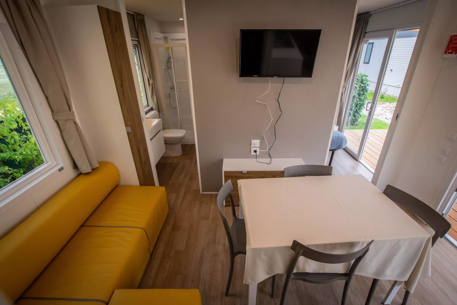 RESIDENCE ALBA VILLAGE / Studio Apartment 2 Personen M2-Dining room